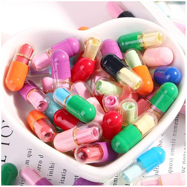 Pack of 200 Message Capsule Letter Capsule Friendship Capsules Letter Capsules Kawaii Capsules Bottle Mail Capsul