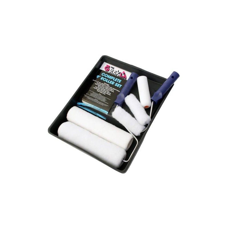 Paint Roller Set, 7 Pieces Twin Medium Pile Paint Roller