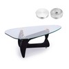 sourcing map M8 Thread 40 mm Diameter Round Shape Aluminium