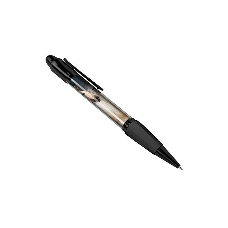 DV DESIGN Beautiful Wild Horse Black Ballpoint Pen - Pony