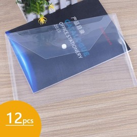 File Case, Button Type, Clear File Bag, File Case, A4, Button Type, Clear File Bag, Case Type, Waterproof, Envelope Type, Horizontal Type, Document Holder, Receipt Holder, Colorful, Documents,