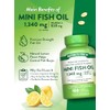 Natures Truth Mini Fish Oil Omega 3 Lemon Flavor 100