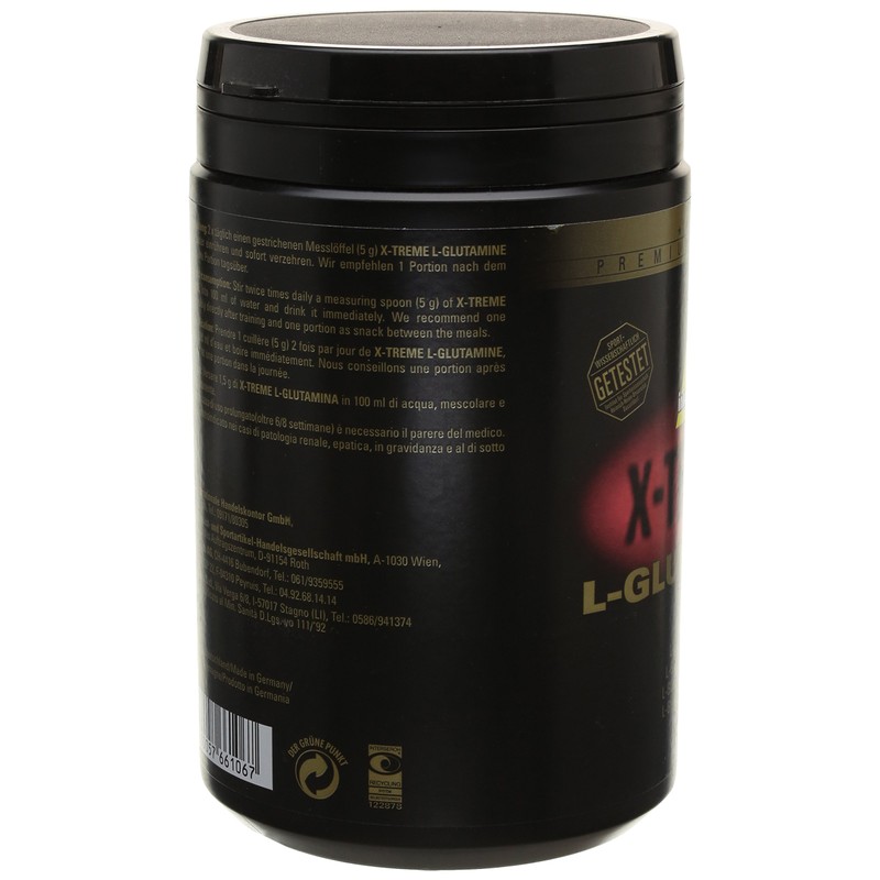 Inko X-Treme L-Glutamine, Pack of 1 x 350 g Tub)