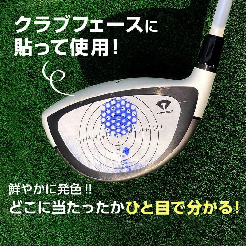 DAIYA GOLF AS-421 Impact Marker Driver 3P Shot Confirmation Impact