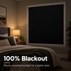 100% Blackout Window Cover for Bedrooms – Light Blocking Privacy