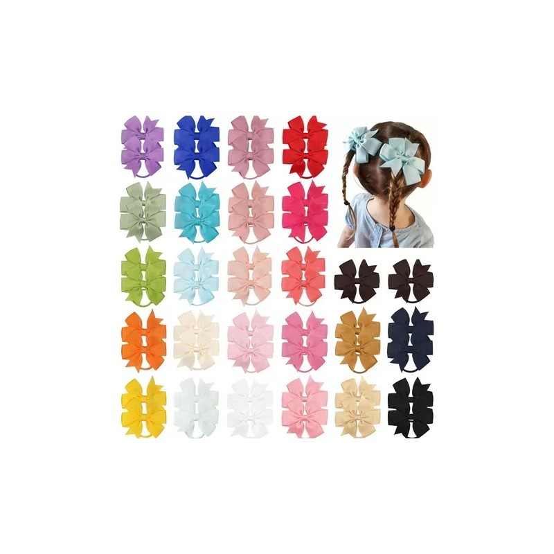 50pz Ligas Para El Cabello Scrunchies Mayoreo Accesorios Para El