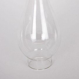 Lehman's Clear Oil Lamp Chimney, Durable Glass Replacement for Oil Lamps, Ideal for Standard Hurricane and Lantern Lamps, 2-In Base, 6 in Height