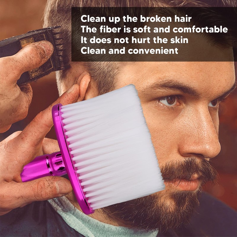 Hairdresser Neck Brush, Neck Brush, Hairdressing Brush, Neck Duster Electroplating