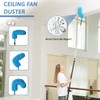 MAYKI 20 Foot High Reach Dusters for Cleaning 5 PCS,