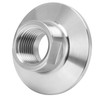 304 Stainless Steel HFS(R) 1.5in to 1/2in NPT Female Adapter