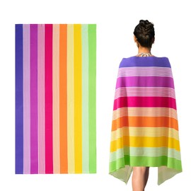 Battilo Microfiber Beach Towel - Extra Large 71x39 Inch - Quick Dry, Sand-Resistant, Ultra Soft - Lightweight Travel Towel for Beach, Pool, Yoga, Travel, Camping, Picnic - Vibrant Printed Designs