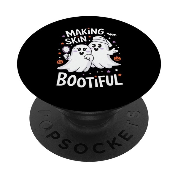 Estheticians Making Skin Bootiful Skincare Halloween PopSockets Adhesive PopGrip