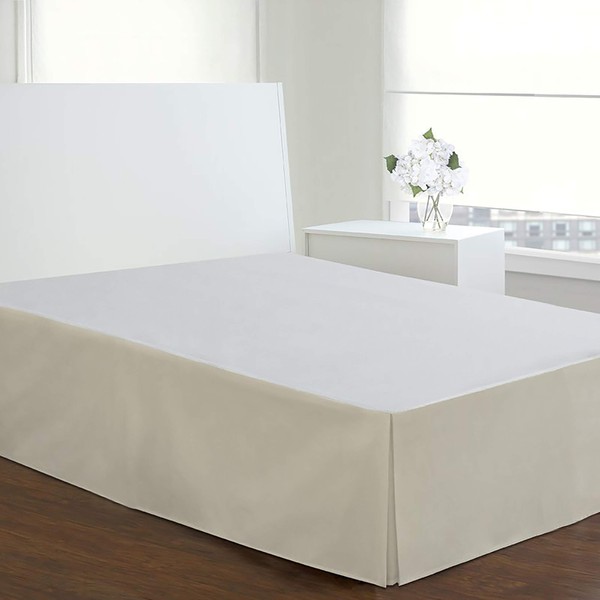 TODAY'S HOME Classic Tailored, Microfiber, 14" Drop Length Bed Skirt