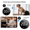 Digital Kitchen Timer - Magnetic 199-Minute Countdown Countup Timer with