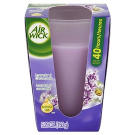 Air Wick Candles Frosted, Rich Lavender and Warm Velvet, 5.29-Ounce (Pack of 2)