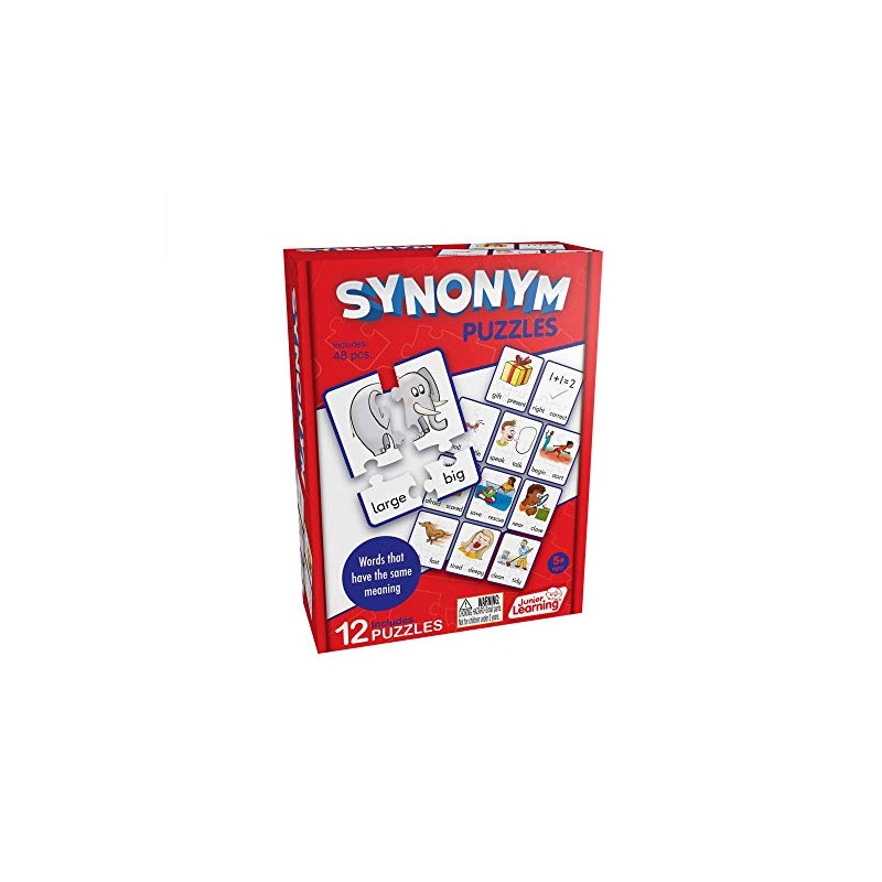 Junior Learning JL241 Synonym Puzzles, Multi