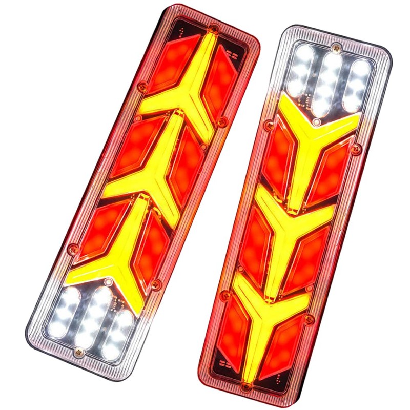 KACEPAR Car Truck Tail Light, LED Rear Brake Light, Reverse