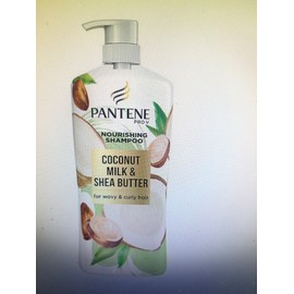 Pantene (ONE) COCONUT MILK & SHEA BUTTER SHAMPOO PANTENE W/PUMP 38.2 oz BOTTLE/USA MADE