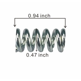 Regulator Spring Replacement for Coleman, Sanborn & Powermate Air Compressors – Compatible with Part #055-0005, 137-0001, 105-0004 – Durable Steel Construction #055-0005