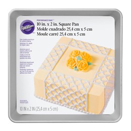 Wilton Aluminum Performance Pans, Square Pan, 2.156 in. L x 13.005 in. W, 12.988 in. H