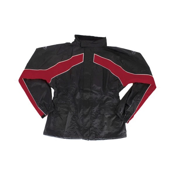 Joe Rocket RS-2 Rain Suit (Medium) (Black/Orange) Black | Red