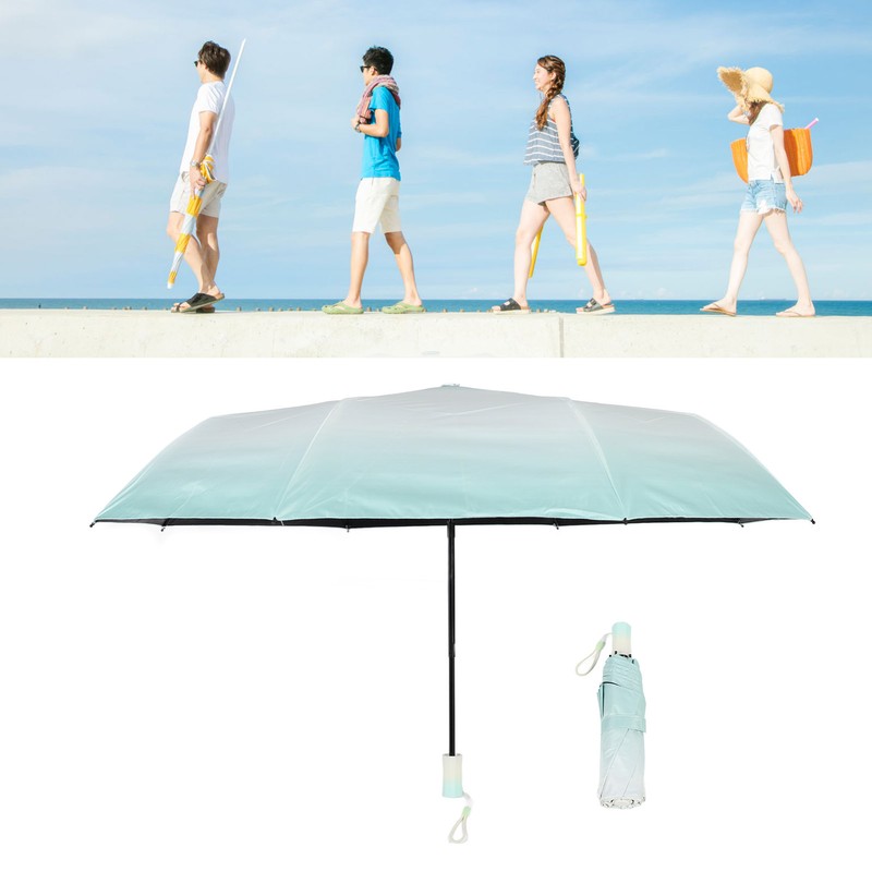Folding Umbrella UV Protection Sunshade 8 Bones Manual Opening Large