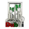 Dubai Magnet - Dubai Souvenir Magnet - Dubai Landmarks Metal