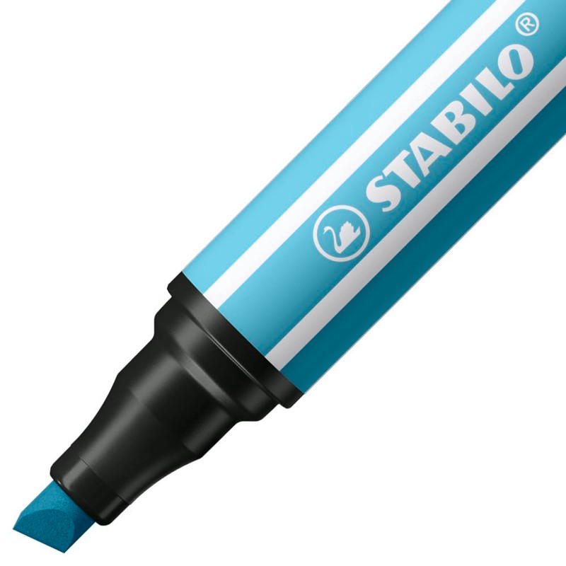 Premium Fibre-Tip Pen with Chisel Tip - STABILO Pen 68