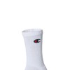 Champion Core 6PP Crew Calzini Sportivi, Unisex - Adulto, Bianco,