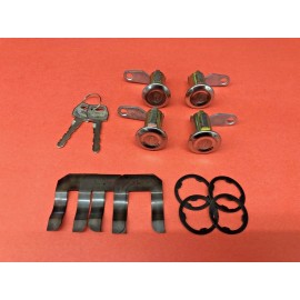 PSC 1980-1991 FORD ECONOLINE E-150 E-250 DOOR LOCK CYLINDER SET 2 KEYS NEW DLS215