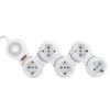 Power Strip Deformation 5 Concave Jack 10A with Power Indicator