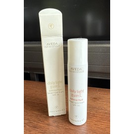 Aveda Daily Light Guard Defense Fluid SPF 30 Mineral Sunscreen 1 oz New