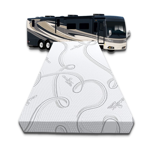 FoamRush 4-Inch Bunk (28" x 75") High Density Foam RV