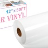 XSEINO Heat Transfer Vinyl HTV Rolls - 12" x 50ft