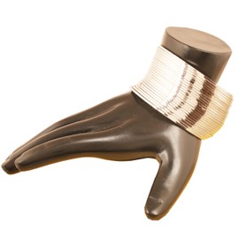 Touchstone New Silver Bangle Collection Indian Bollywood Desire Stunning Look Fine Cut Edges Tango Tune Depiction of Fine Jewelry Designer Bangle Bracelets Set of 24 in Silver Tone for Women.