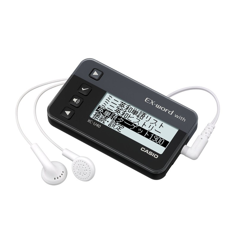 Casio XC-U40BK Digital Word Book with High School Model Black