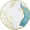 222 Fifth Peacock Garden Porcelain Dinnerware Collection Dinner Plate |