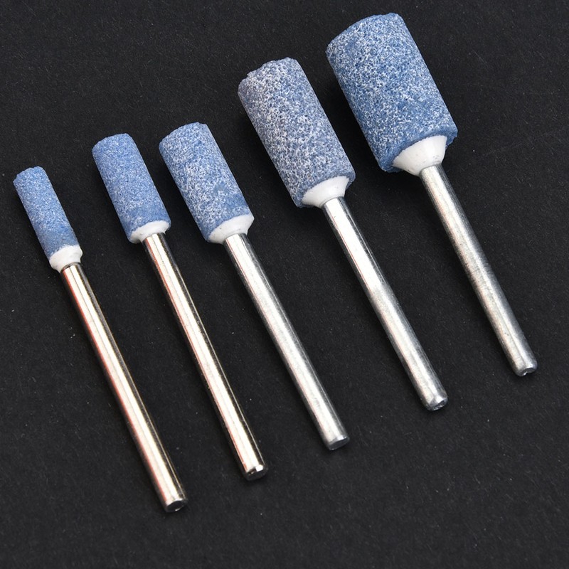 100Pcs Polishing Stone Head Grinding Wheel Burr Bit for Grinder