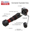 CNLINKO BD-20 Industrial Waterproof Connector IP68 Circular Connector Built-in Socket