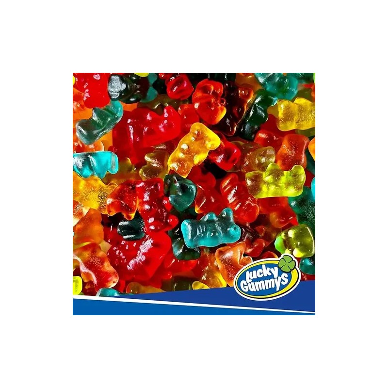 Lucky Gummys Ositos Gomitas De Frutas 1kg