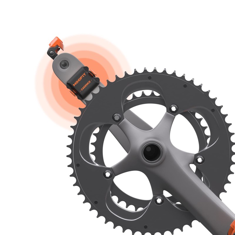 moofit CS8 Cycling Cadence Speed Sensor, Bluetooth & ANT+ Wireless