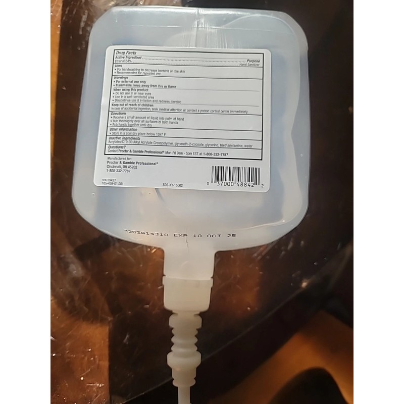 SAFEGUARD 99602553 40.5 oz. Hand Sanitizer Alcohol Gel Refill