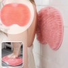 Almohadilla De Silicón Para Masaje Y Exfoliación De Espalda Rosa