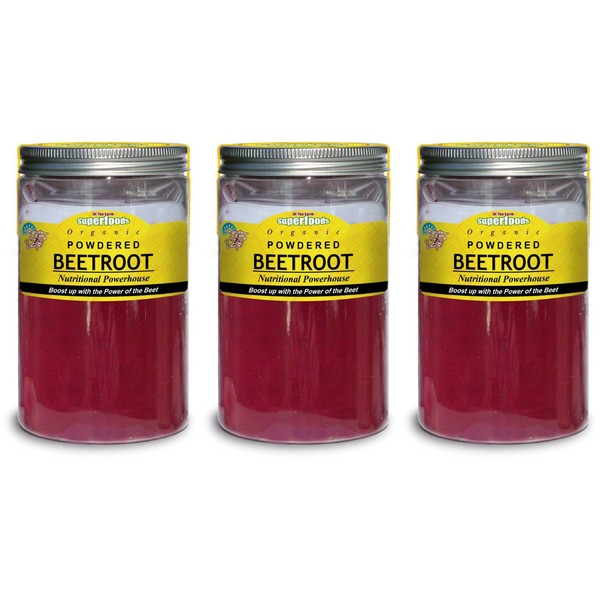 of The Earth SUPERFOODS Organic Beetroot Powder 250g (Pack of
