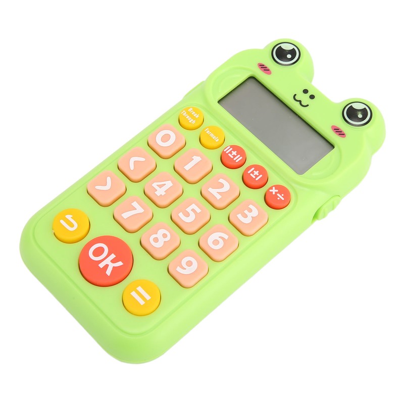 Kids Oral Arithmetic Toy Clear Voice Prompts LCD Screen Portable
