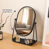 Gosider Desk Table Mirror with Stand Portable Vanity Tabletop Mirrors