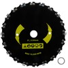BlueNatHxRPR 9" Chainsaw Brush Cutter Blade 20 Teeth with Adapter