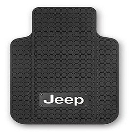 Plasticolor Jeep Anti-Skid Nib Backing Floor Mats - Set of 2