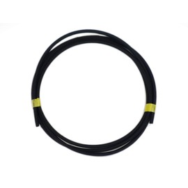 Heat Shrink Tube, 0.08 inch (2 mm), Inner Diameter 0.08 inch (2 mm), Clean Without Printing ☆ Shrink Tubing, Insulation Tube, Waterproof, High Flame Retardant, Shrink Tubing (3.3 ft (1 m), Black