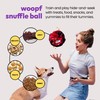 WOOPF Snuffle Ball for Dogs - Soft Interactive Toy for